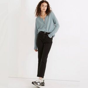 NWT Madewell Slim Demi-Boot Jeans in Lunar Wash 27 Petite